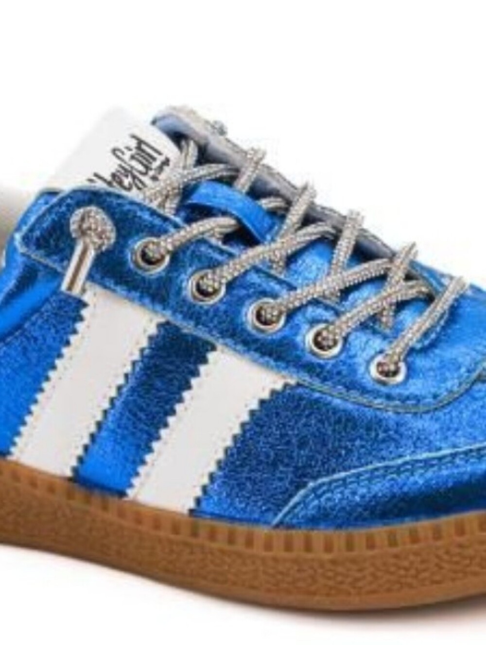 Women's Corky's Metallic Blue Sneakers - Picture 4 of 7